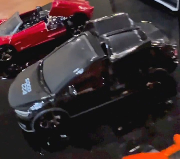 Matchbox Moving Parts Tesla Model X in Black