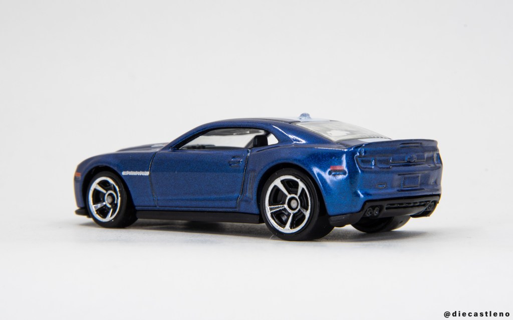 Hot Wheels 2012 Chevy Camaro ZL1 Rear 3/4 View