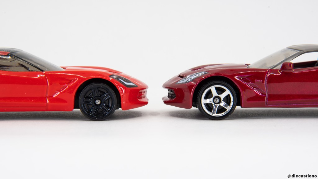 Hot Wheels and Matchbox Chevy Corvette C7 Wheels