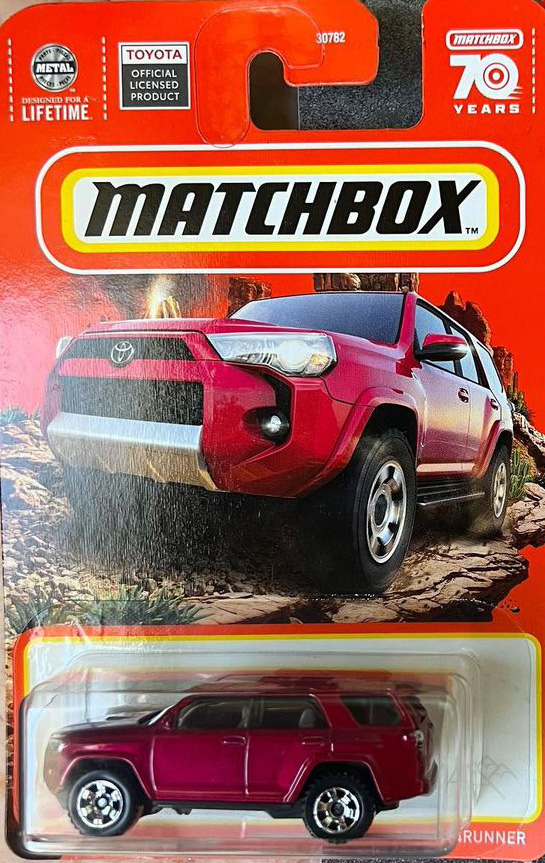 5th Gen Toyota 4Runner Prototype in Red