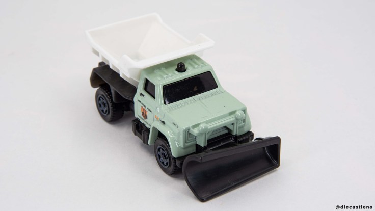 Matchbox Plow Master 6000 Overhead View - National Parks Livery