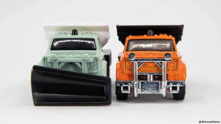 Matchbox Plow Master 6000 Front End View