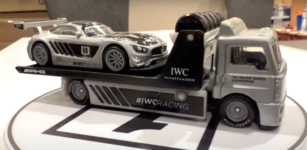 Hot Wheels Team Transport IWC Mercedes AMG GT3 Prototype