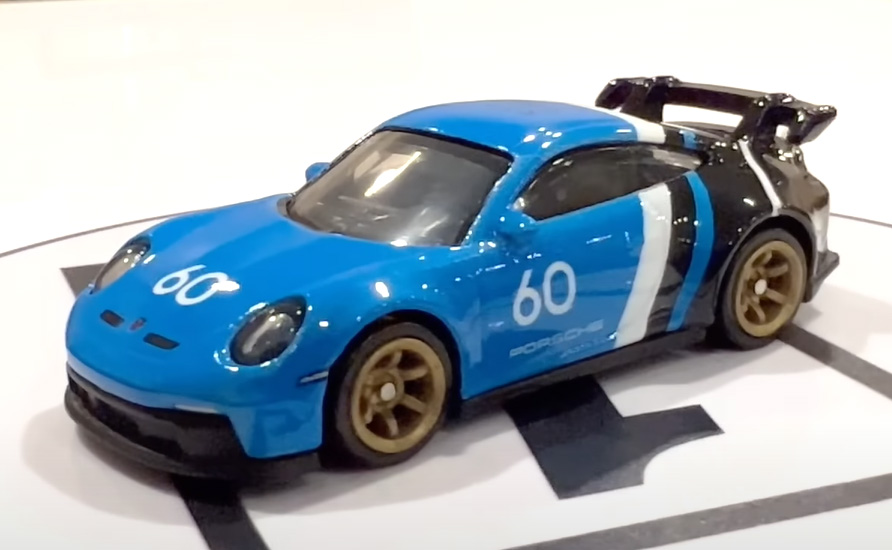 Hot Wheels Porsche 911 GT3 Speed Machines Prototype