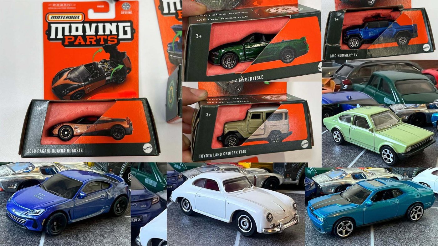 Matchbox News – New Moving Parts Packaging, Collectors BRZ, and