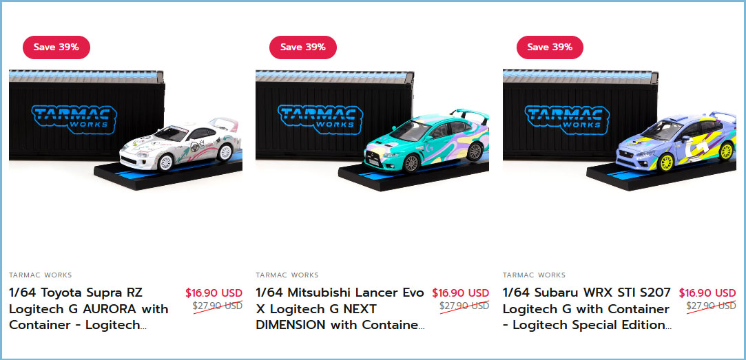 How Did I Miss The Tarmac Works x Logitech Subaru WRX STI S207?